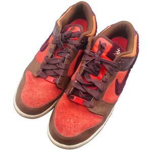 See Description Nike Dunk Low year of the Rabbit Orange Brown sz 11